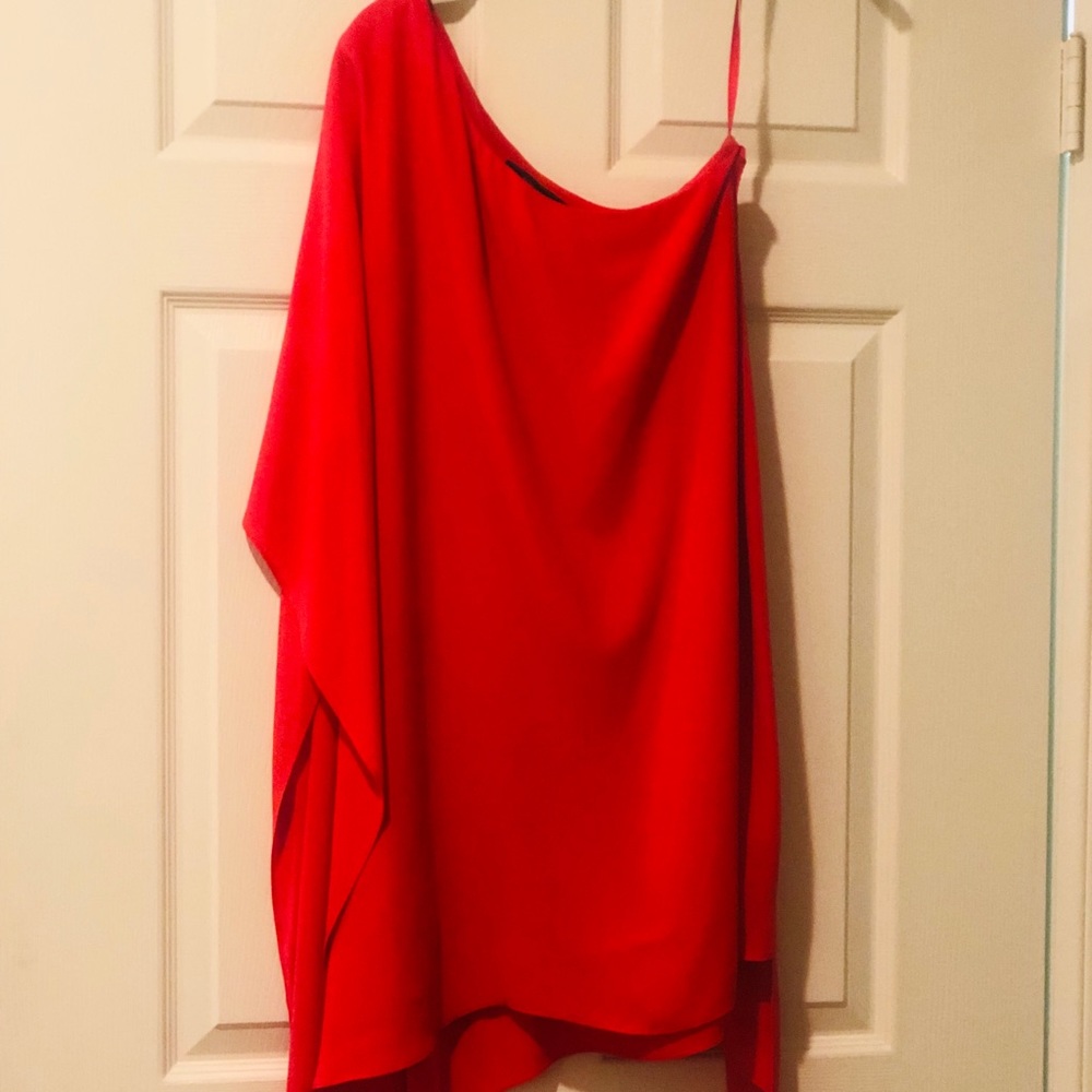BCBGMaxAzria One Shoulder Dress
